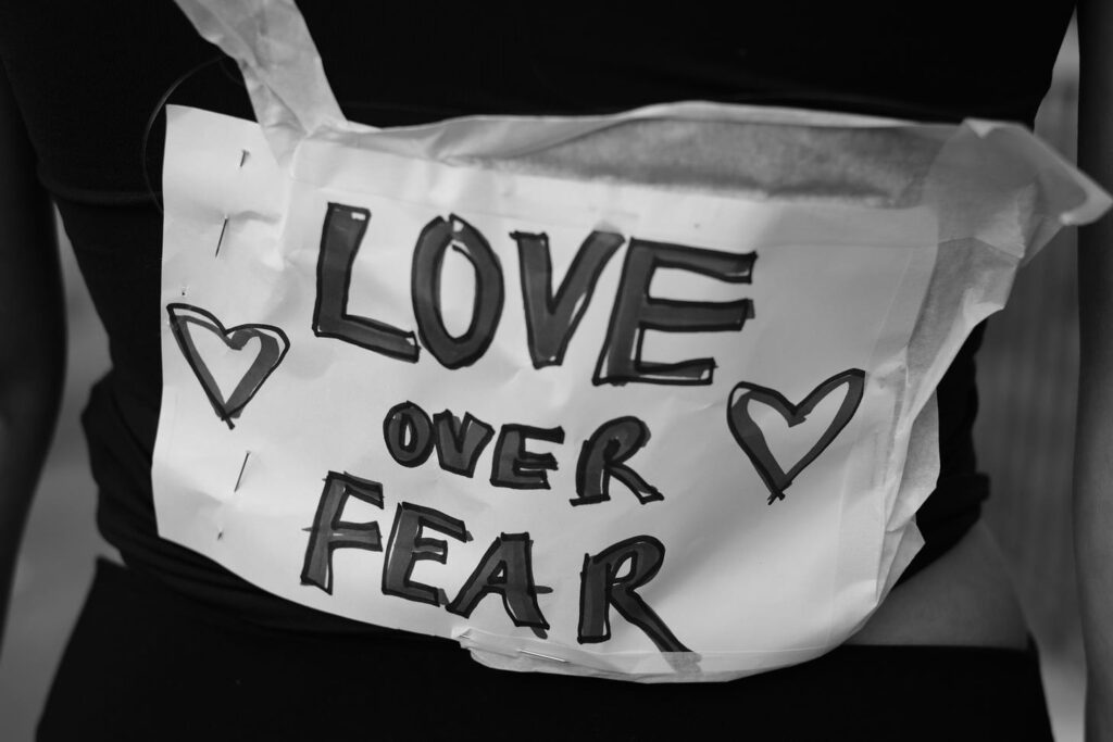 Love over fear